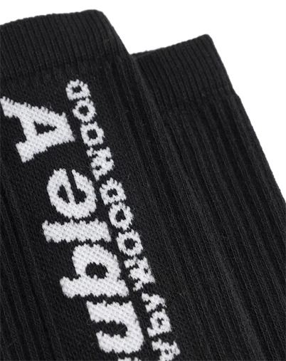 Wood Wood - WWRyder 2 Pack Strømper - Black/White